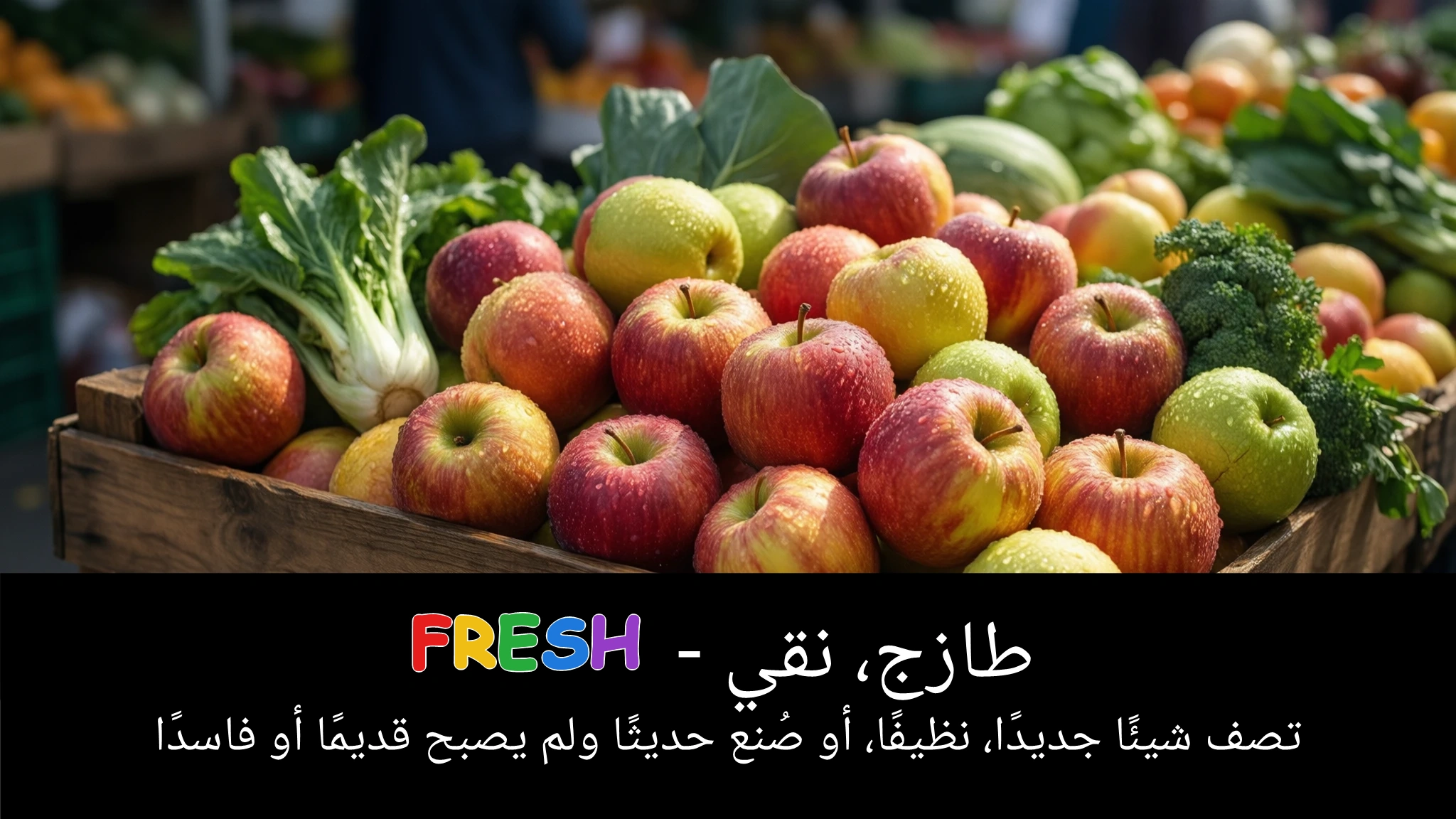 Arabic Illustration for fresh
